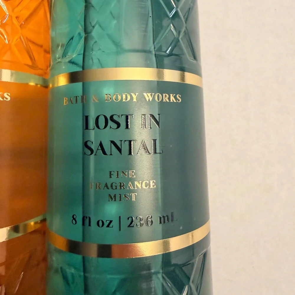 NEW Bath &‎ Body Works Lost In Santal And Getaway Soiree Full Size 8 oz.